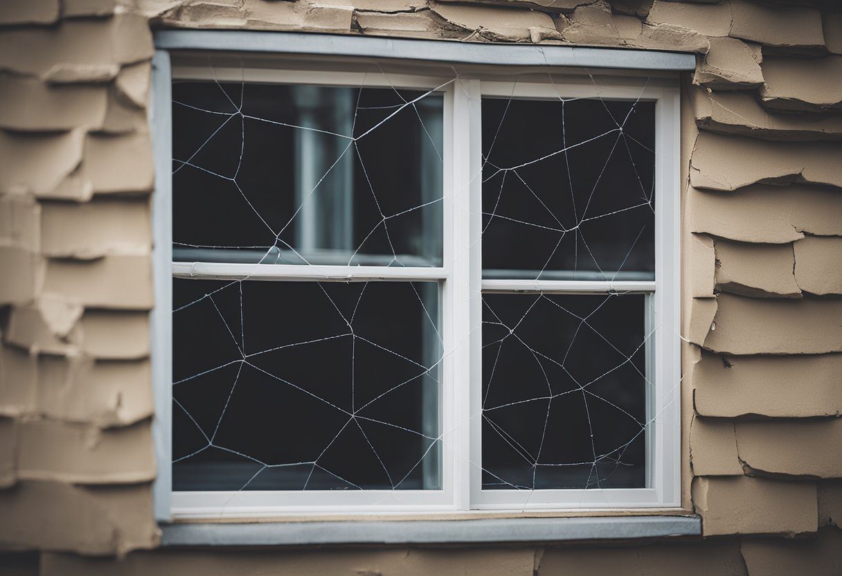 A home with sealed cracks, screens on windows, and minimal clutter to prevent spiders