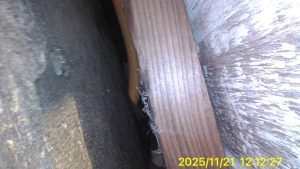 åpning opp under kledning