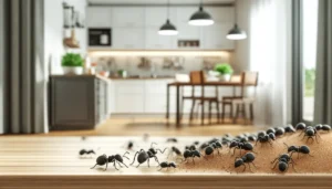 små maur i hus